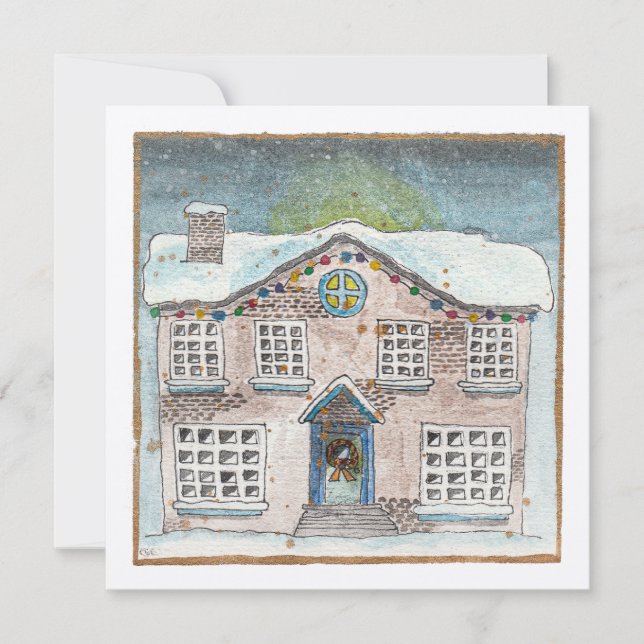 Carte de voeux de Noël (Devant)