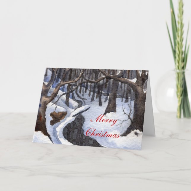 Carte de voeux de Noël (Devant)