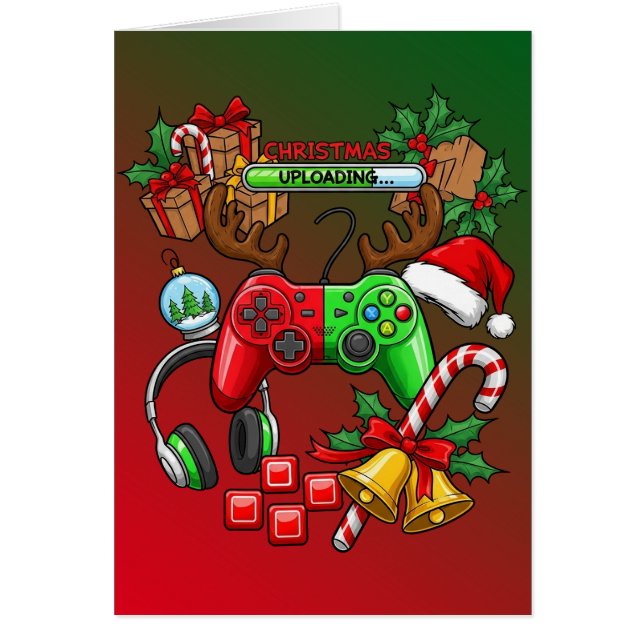 Carte de vœux de Noël (Devant)