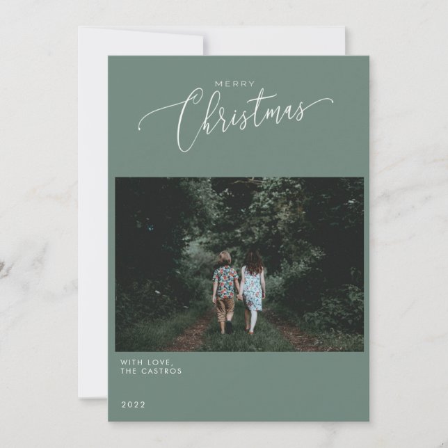 CARTE DE VOEUX DE NOËL (Devant)