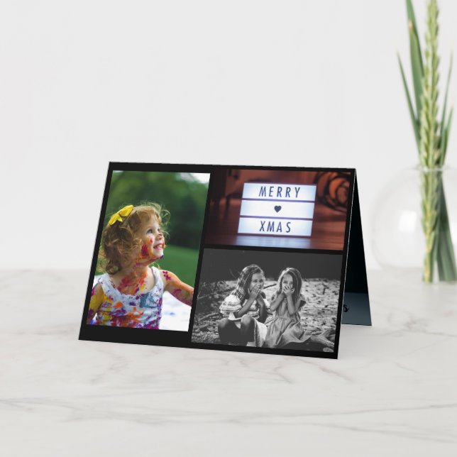 Carte de voeux de Noël (Devant)