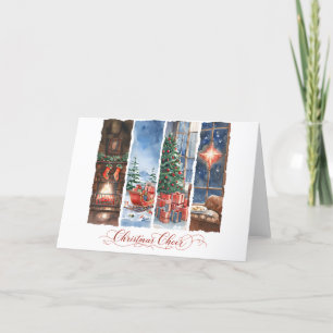 Carte de voeux de Noël