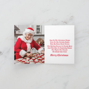 Carte de voeux de Noël