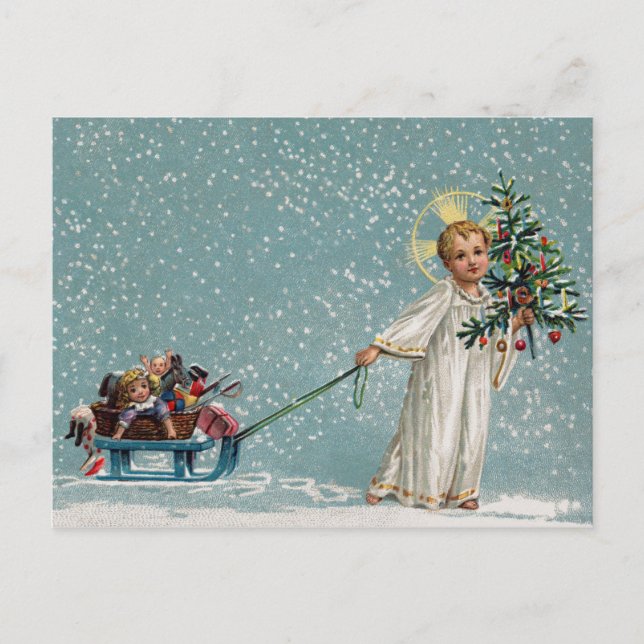 Carte de vœux de Noël (Devant)