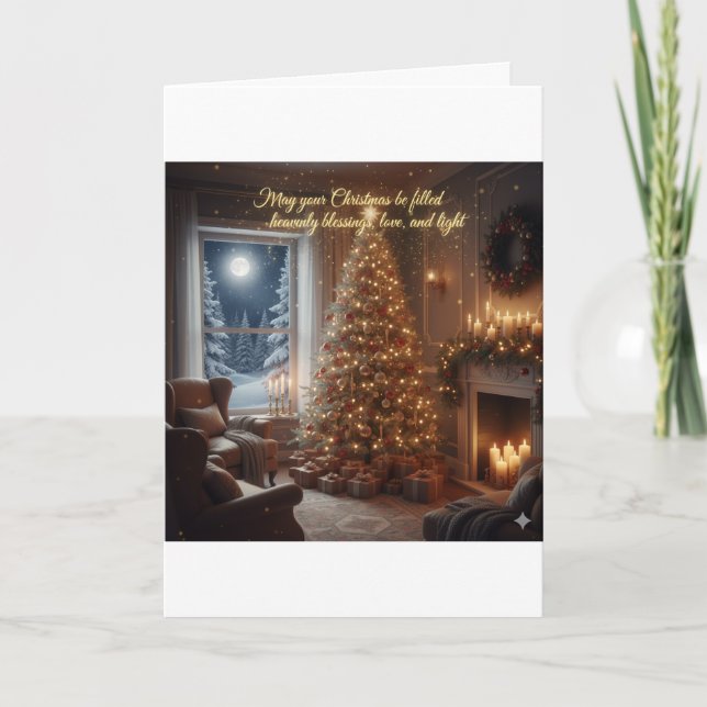 Carte de vœux de Noël (Devant)