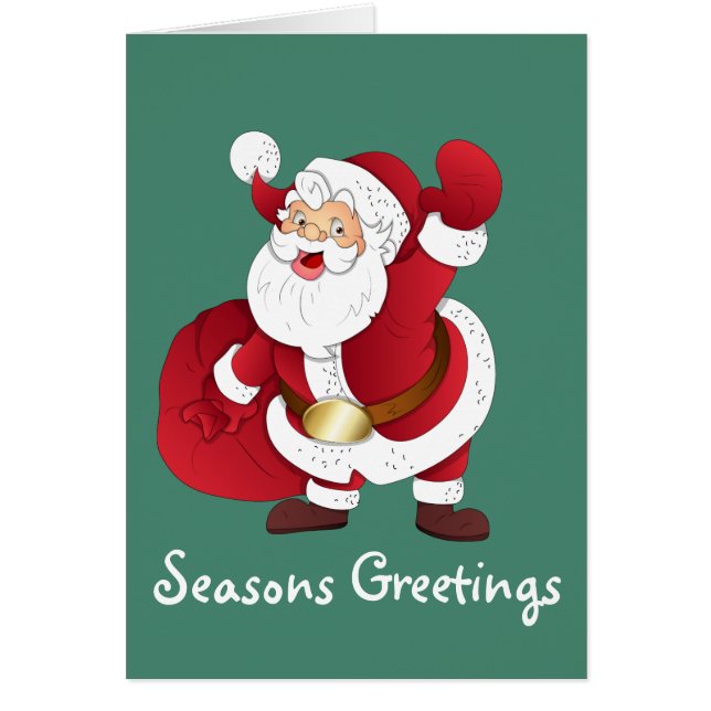 Carte de voeux de Noël. (Devant)