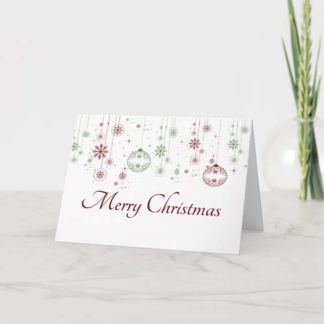 Carte de voeux de Noël (Devant)