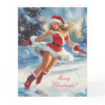Carte de vœux de Noël.