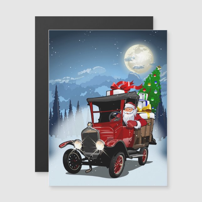 Carte de vœux de Noël (Devant / Derrière)