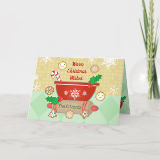 Carte de voeux de Noël