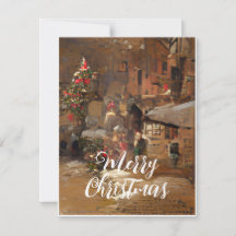 carte de voeux de noël