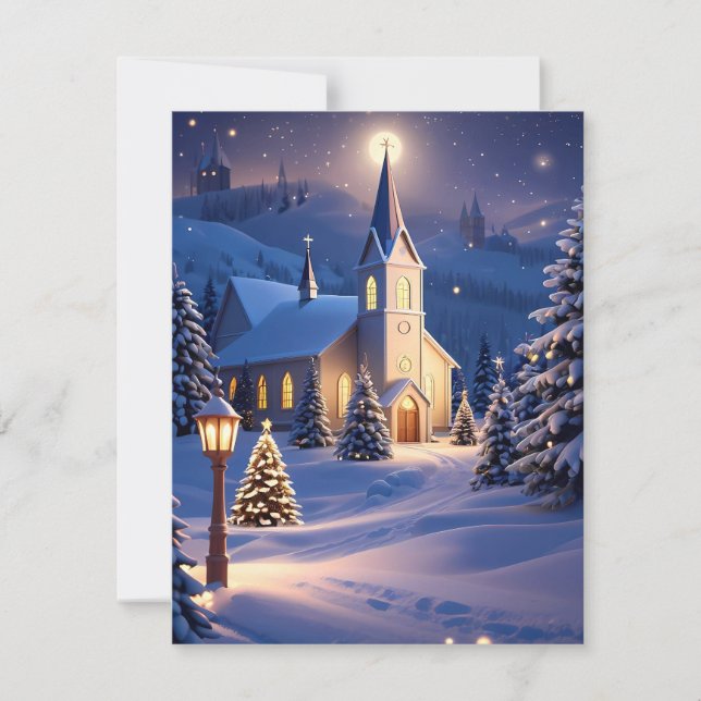 Carte de voeux de Noël (Devant)
