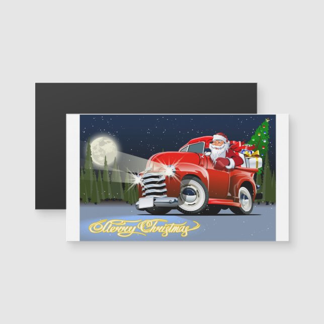 Carte de vœux de Noël (Devant / Derrière)