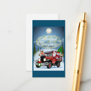 Carte de voeux de Noël