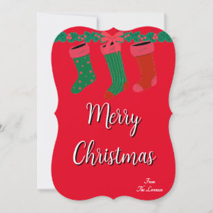 Carte de vœux de Noël
