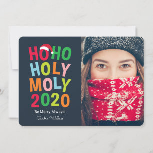 Carte de vœux de Noël 2020 Holy Moly