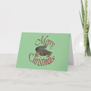 Carte de voeux de Noël Alligator