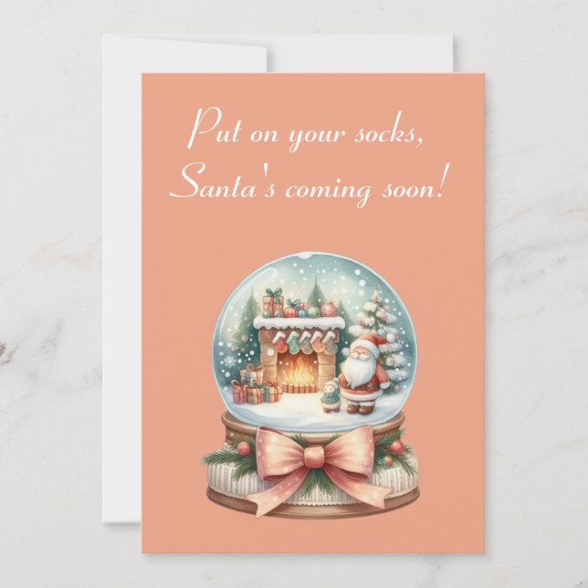 Carte de voeux de Noël amusante (Devant)