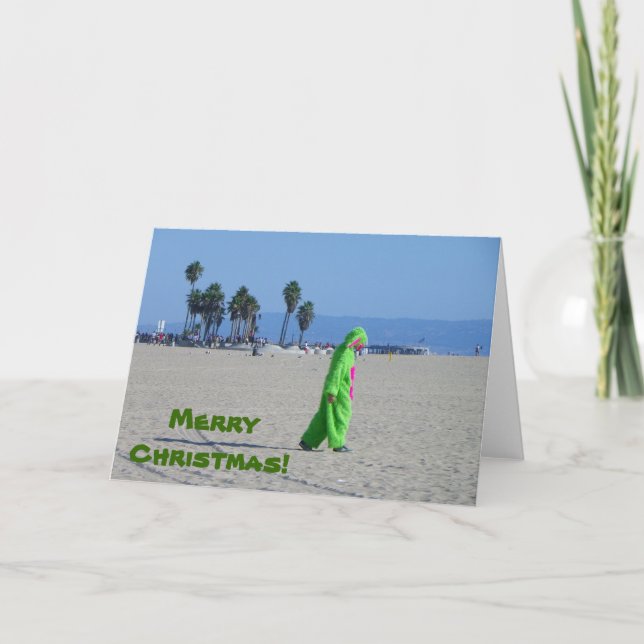Carte de voeux de Noël amusante! (Devant)