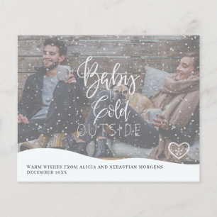 Carte de voeux de Noël Budget