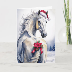 Carte de vœux de Noël Chevaleresque