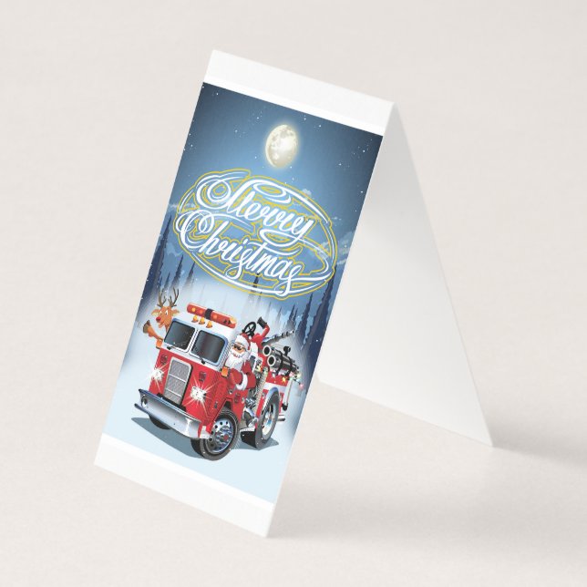 carte de vœux de Noël Chrustmas (Back)