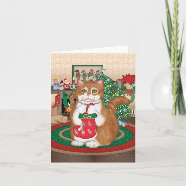 Carte de voeux de Noël de Kitty (Devant)