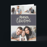 Carte de voeux de Noël de photo de JOYEUX NOËL<br><div class="desc">Accentuez votre photo de famille préférée sur votre carte de fin de année cette saison ! Si vous célébrez Noël,  Hanoukka ou veulent simplement envoyer notre une nouvelle année saluant à vos amis et la famille,  rougissent la Cie. de papier a la carte parfaite de vacances pour vous.</div>