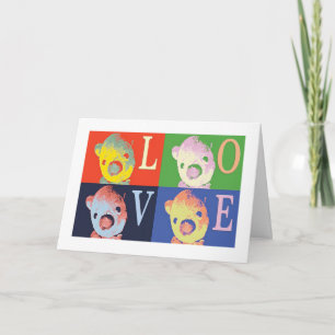 Carte de vœux de Noël de Winnie l'ourson