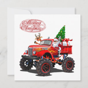 Carte de vœux de Noël dessin animé