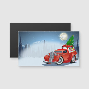 Carte de vœux de Noël dessin animé