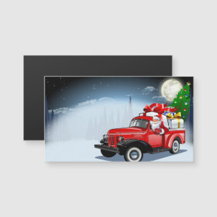 Carte de vœux de Noël dessin animé