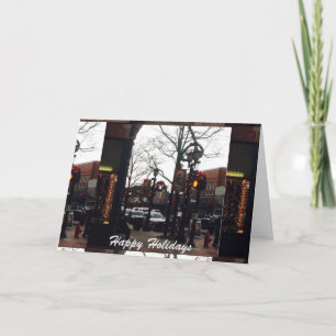 Carte de voeux de Noël du centre-ville de Willough