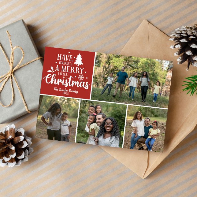 Carte de vœux de Noël familiale (Créateur téléchargé)