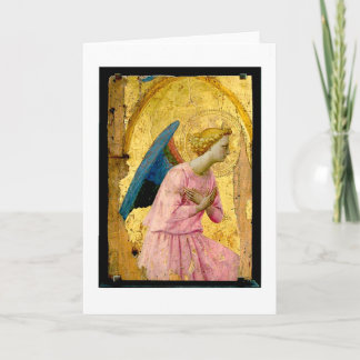Carte de voeux de Noël Fra Angelico Angel