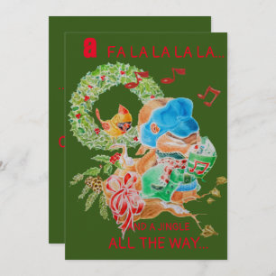 Carte de voeux de Noël Grandson