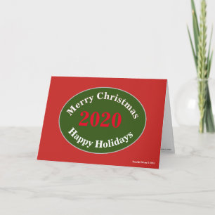 Carte de vœux de Noël humoristique avec retard