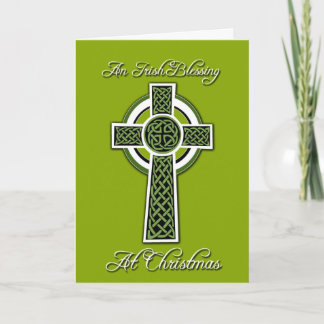 Carte de voeux de Noël irlandaise