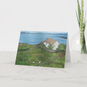 Carte de voeux de Noël irlandaise, Vacances, Carte