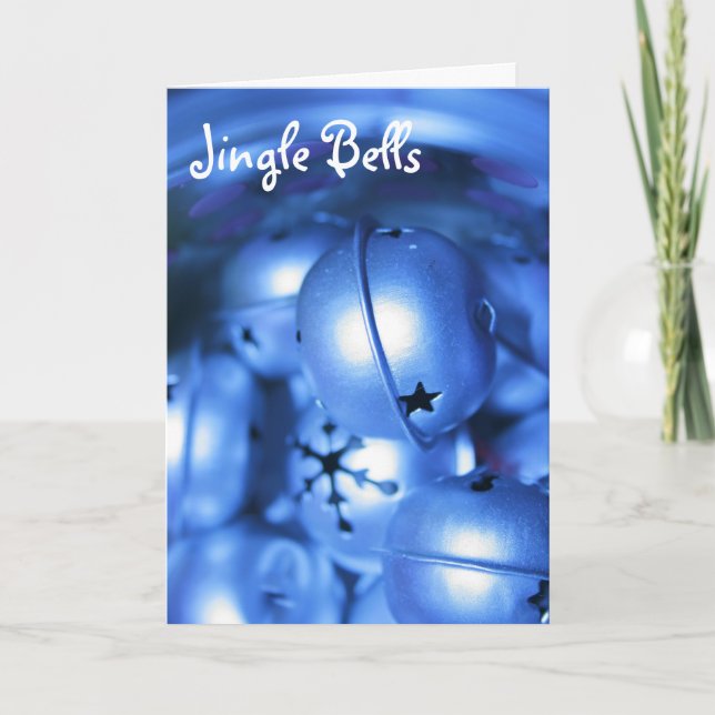 Carte de voeux de Noël Jingle Bells (Devant)