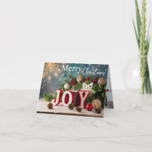 Carte de voeux de Noël Joy 6 Image