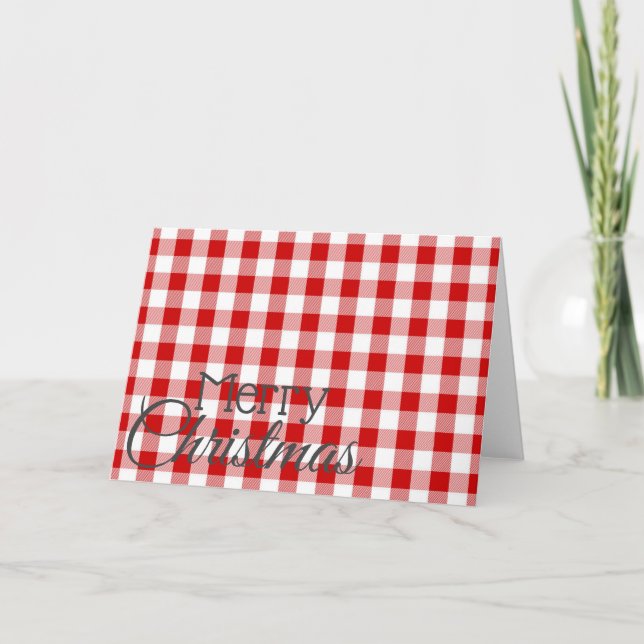 Carte de voeux de Noël Joyeux personnalisée (Devant)