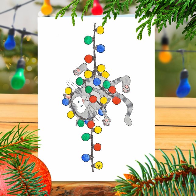 carte de vœux de NOËL KITTY par Nicole Janes (Créateur téléchargé)