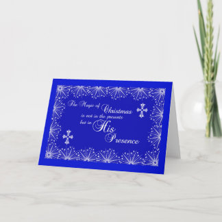 Carte de vœux de Noël/La Magie