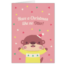Carte de vœux de Noël mignonne sans jeu de mots su