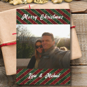 Carte de vœux de Noël photo