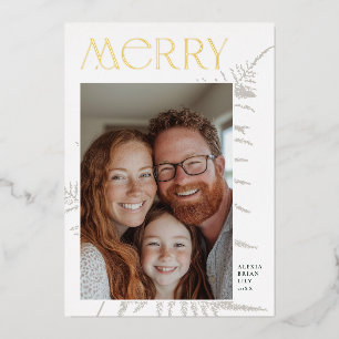 Carte de vœux de Noël photo