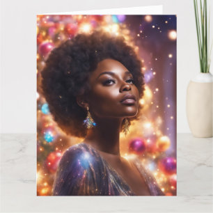 Carte de voeux de Noël pliée