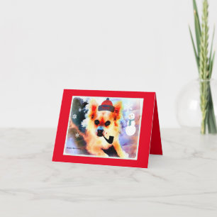 Carte de voeux de Noël Portrait de Murphy