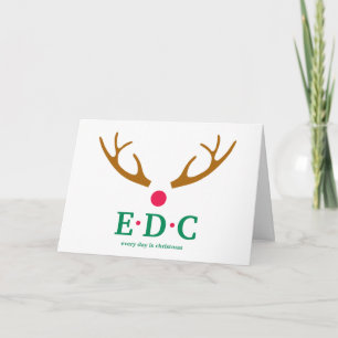 Carte de vœux de Noël pour chaque jour
